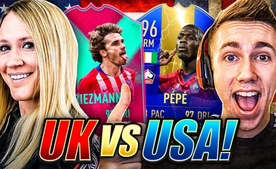 FIFA 19 UK vs USA PACK N PLAY W/ MINIMINTER!!