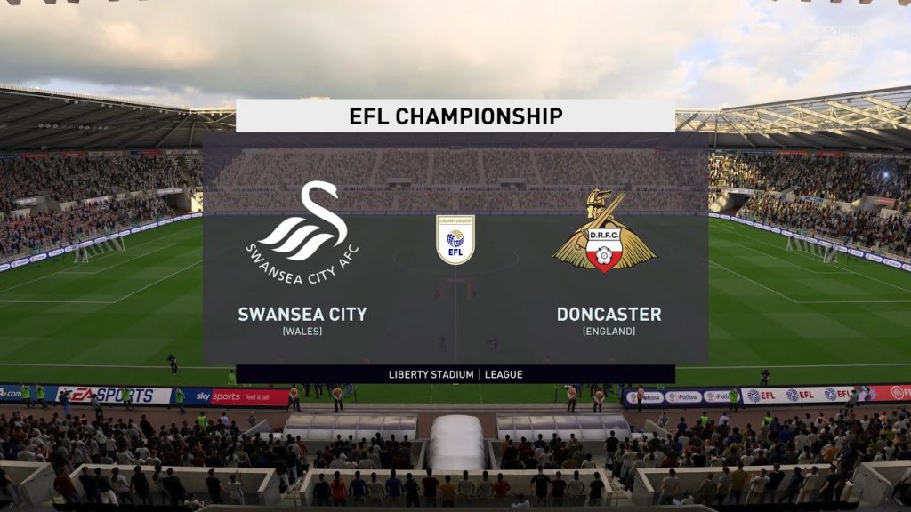 FIFA 20 | Swansea City 1 - 4 Doncaster Rovers | EFL Championship