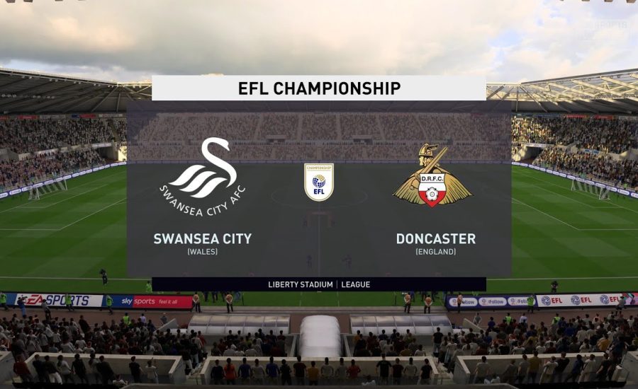 FIFA 20 | Swansea City 1 - 4 Doncaster Rovers | EFL Championship