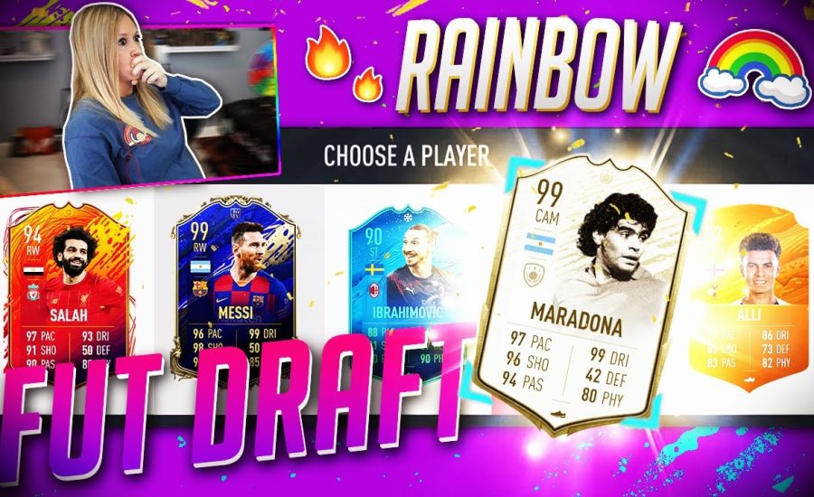 FIFA 20 ULTIMATE RAINBOW FUT DRAFT CHALLENGE!!