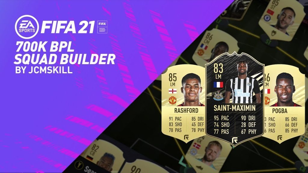 FIFA 21: 700K EPL Skill Squad Builder - Ft. IF Saint-Maximin, Rashford & More!