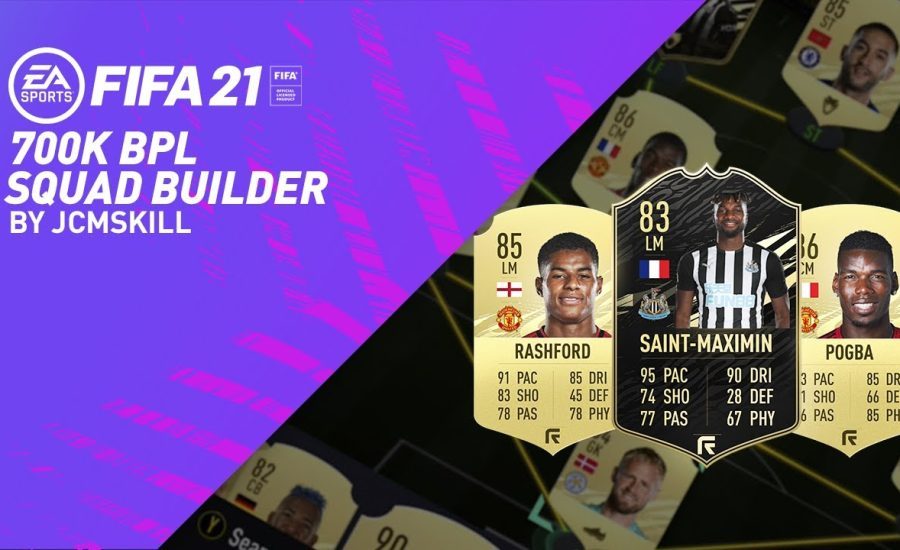 FIFA 21: 700K EPL Skill Squad Builder - Ft. IF Saint-Maximin, Rashford & More!