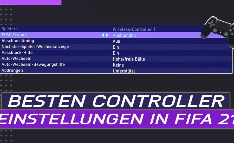 FIFA 21: Die BESTEN Controller-Einstellungen in 2021!