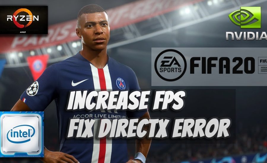 FIFA 21 HOW TO INCREASE FPS WITH THIS NEW METHOD | FiX DIRECTX ERROR & CRASH | NEW 2020 #FIFA21