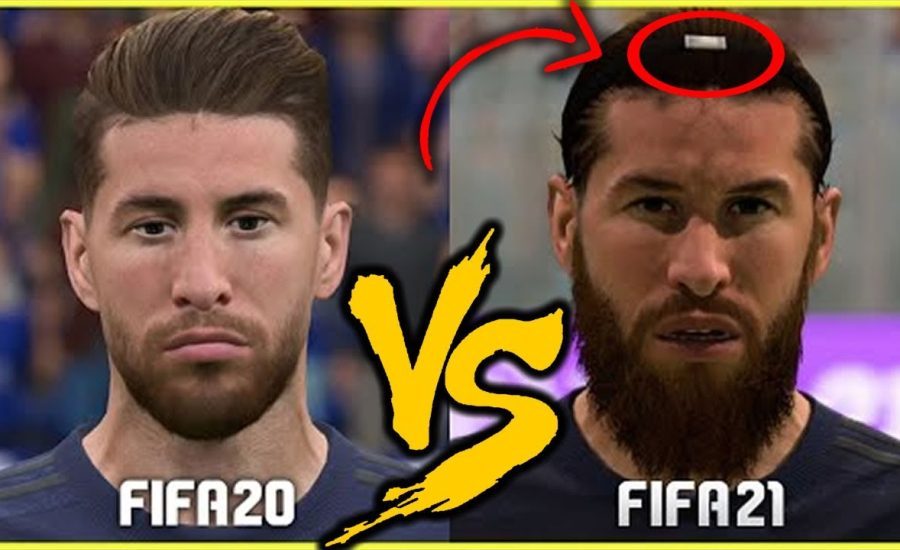 FIFA 21 vs FIFA 20 - New Real Faces Comparisons