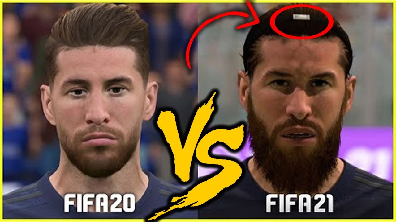 FIFA 21 vs FIFA 20 - New Real Faces Comparisons