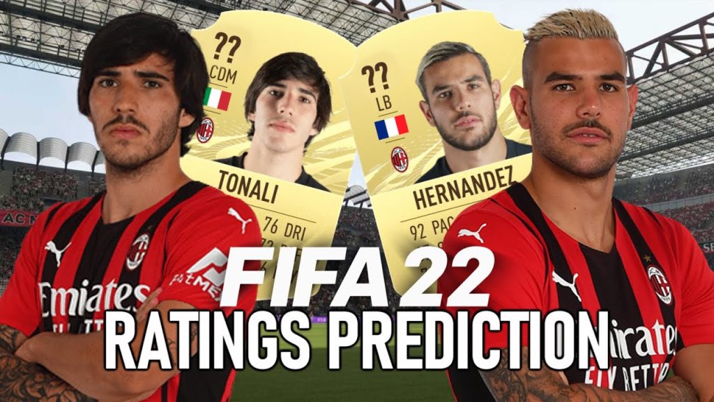 FIFA 22 AC MILAN RATINGS PREDICTION!!