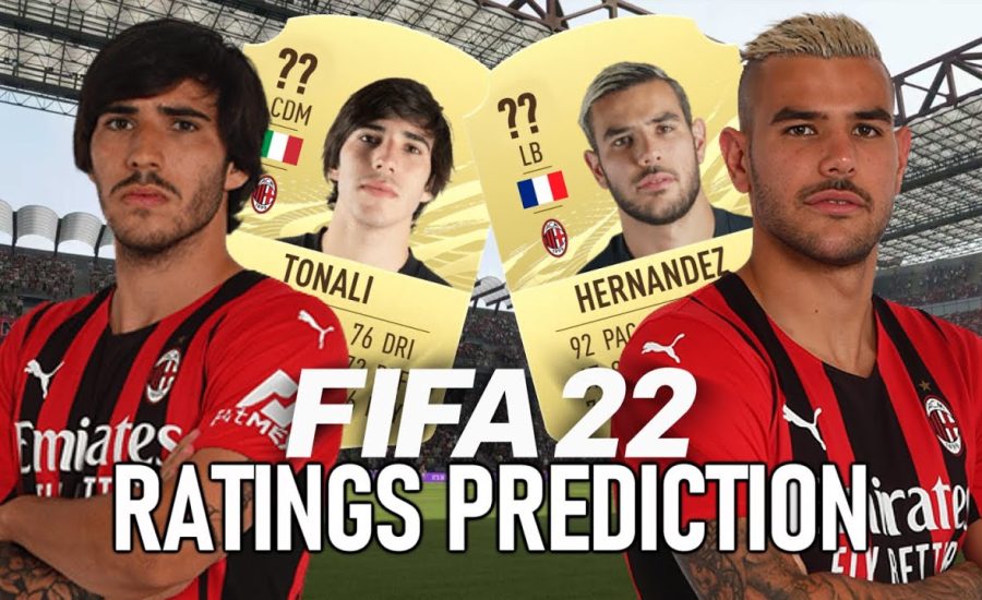 FIFA 22 AC MILAN RATINGS PREDICTION!!