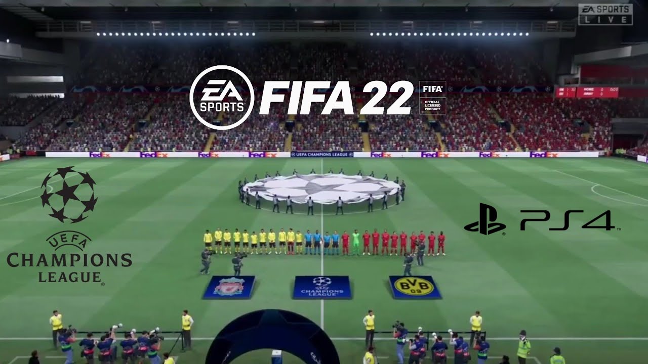 FIFA 22 | BORUSSIA DORTMUND vs LIVERPOOL - UEFA CHAMPIONS LEAGUE | PS4