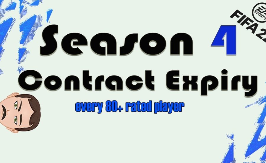 FIFA 22 CONTRACT EXPIRY / FREE TRANSFER - Career Mode Season 4