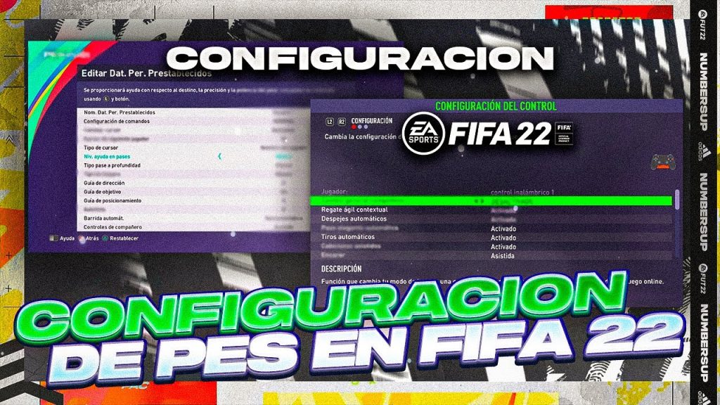 FIFA 22 | Configurar FIFA al ESTILO de PES !! CONTROLES de PES en FIFA !!