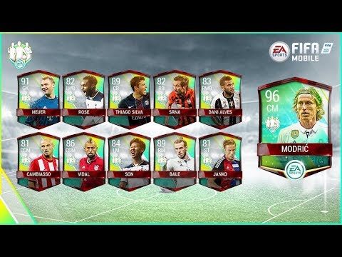 FIFA MOBILE COMMUNITY TEAM OF THE WEEK PACK OPENING, PLANS TUTORIAL & PLAN COMPLETION