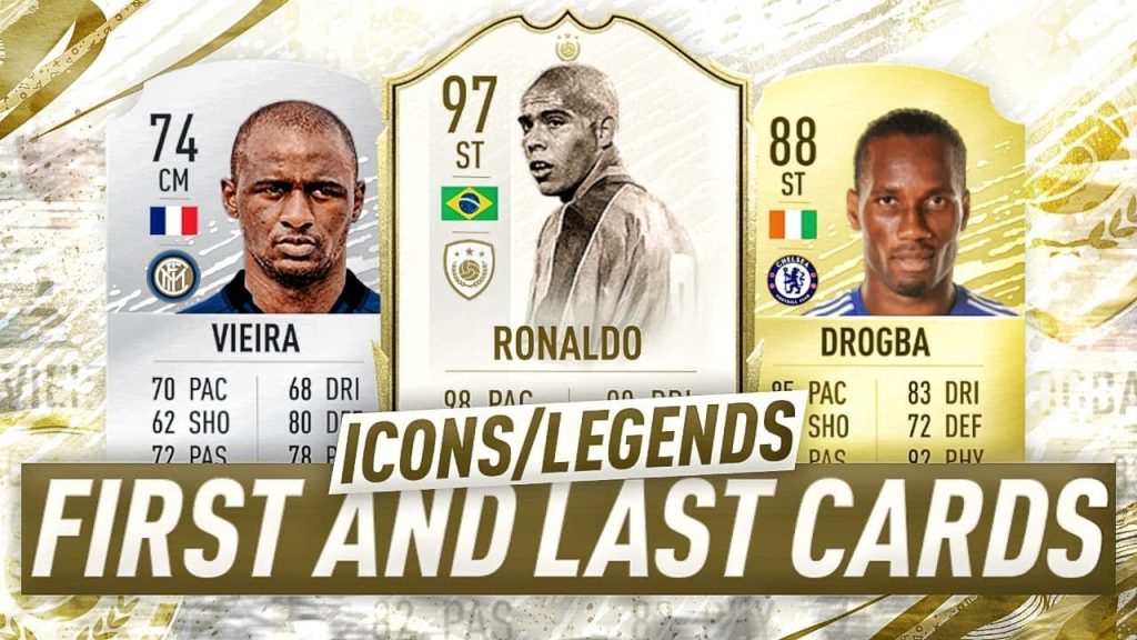 FIRST and LAST FIFA CARD BEFORE ICON | HISTORY of ICON FIFA 09 - 20 Part 1