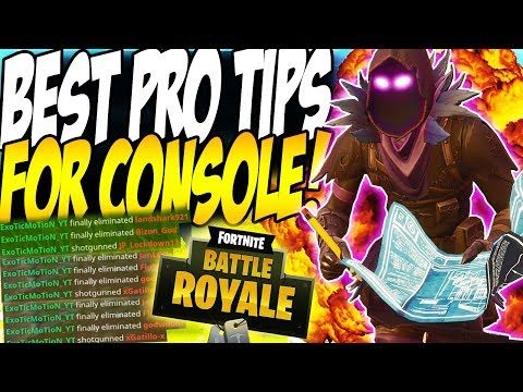FORTNITE BEST PRO TIPS FOR CONSOLE PLAYERS!! | "How To Keep High Ground"
