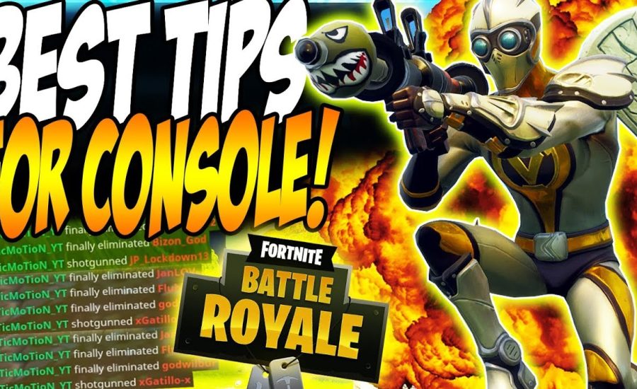 FORTNITE BEST TIPS FOR CONSOLE PLAYERS!! | "Getting better every day by doing this"