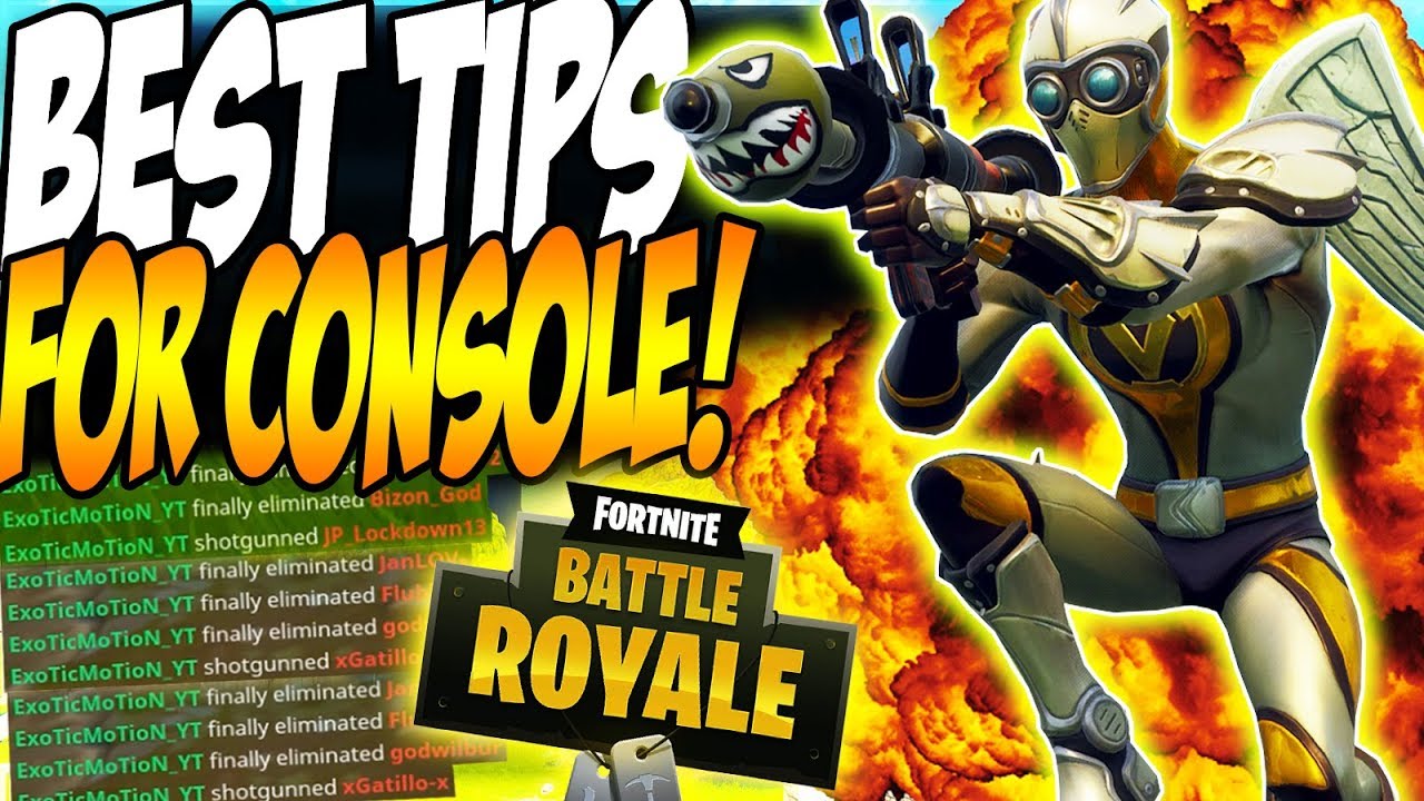 FORTNITE BEST TIPS FOR CONSOLE PLAYERS!! | "Getting better every day by doing this"