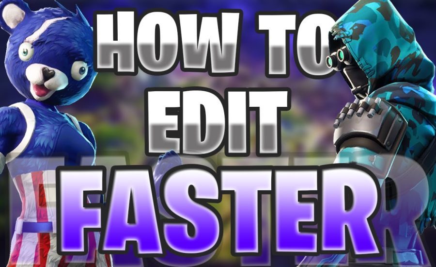 FORTNITE How To Edit Faster PC/Console/PS4 (Settings, Stairs, Tips & Tricks)