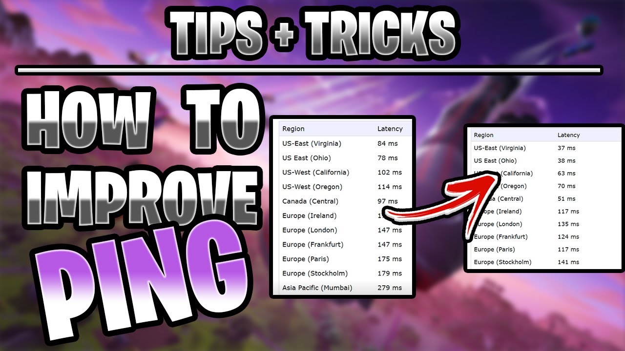 FORTNITE How To Get Better/Lower Ping On PC/Xbox/PS4! (Tips & Tricks To Reduce Lag))