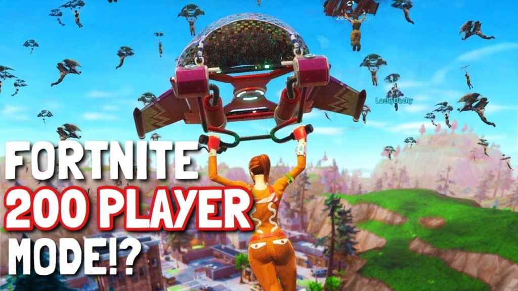 FORTNITE NEW MODE MORE THAN 100 PLAYERS!? Future Mode