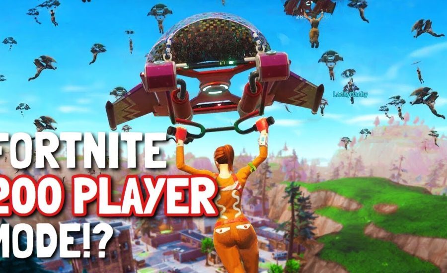 FORTNITE NEW MODE MORE THAN 100 PLAYERS!? Future Mode