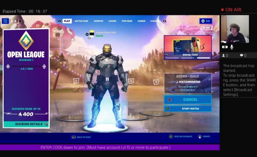 FORTNITE PRIVATE SOLOS HYPE CUP!