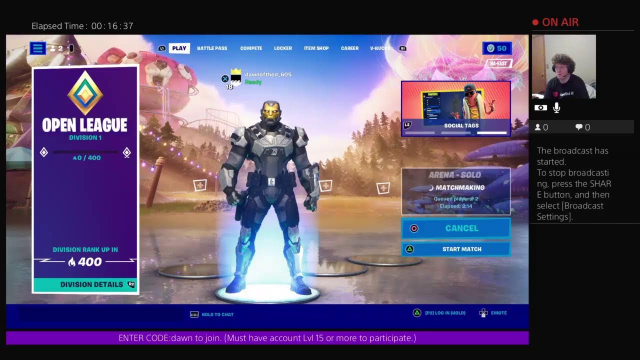 FORTNITE PRIVATE SOLOS HYPE CUP!