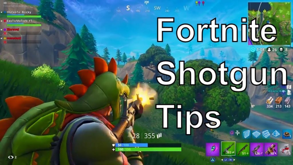 FORTNITE Shotgun Tips and Tricks