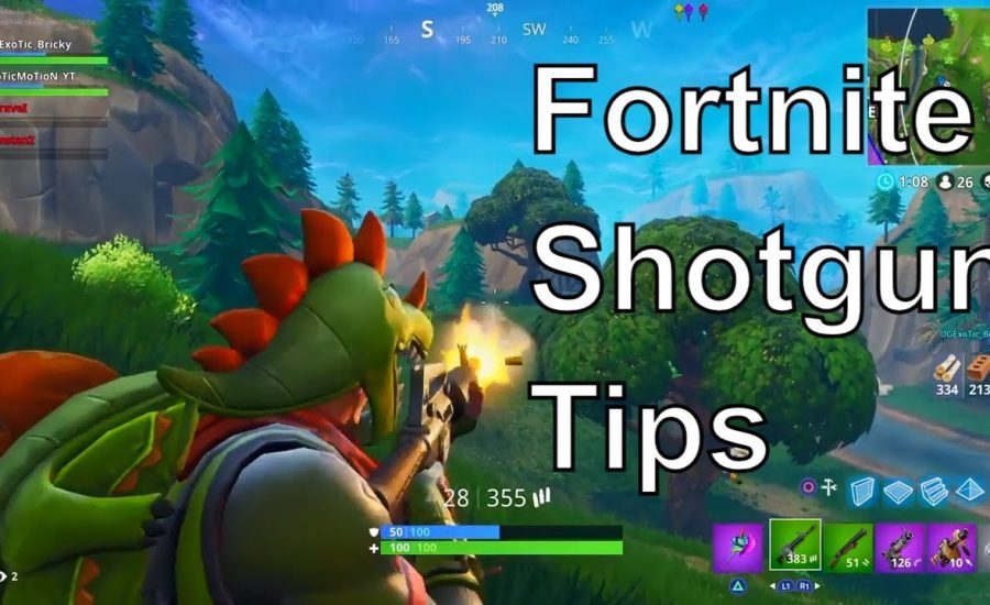 FORTNITE Shotgun Tips and Tricks