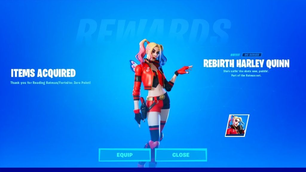 FREE REBIRTH HARLEY QUINN SKIN CODE! (Fortnite 16.20 Update)