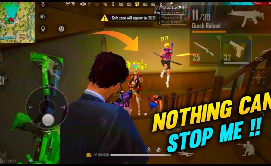#FREEFIRE OVERPOWER HEADSHOTS KILLING MONTAGE