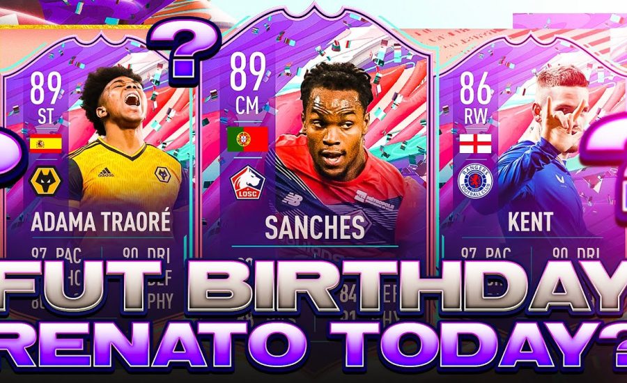 FUT BIRTHDAY RENATO SBC TODAY? INSANE FUT BIRTHDAY TEAM 2 MARKET MOVEMENTS! FIFA 21 Ultimate Team