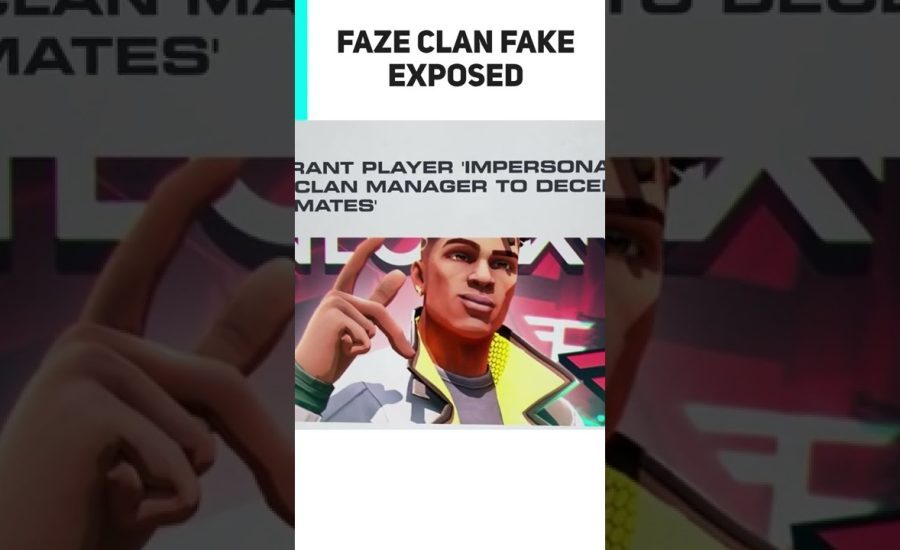 FaZe Clan Fake Exposed - VALORANT Players Scammed