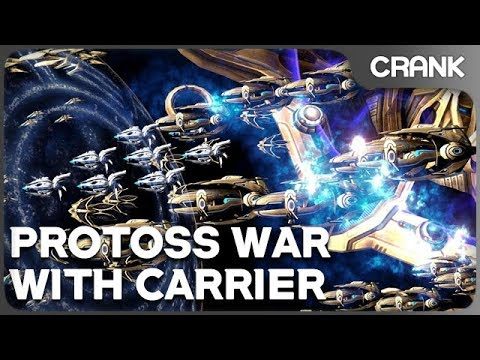 Fast Carrier vs Protoss - Crank's variety StarCraft 2