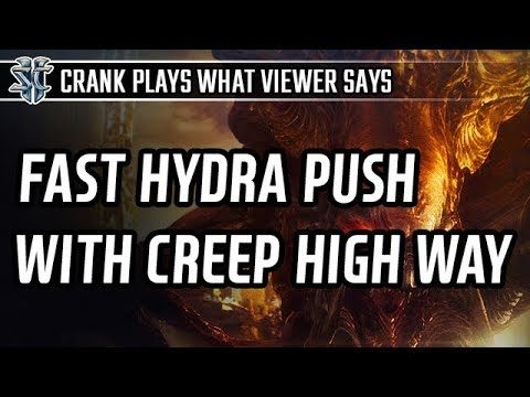 Fast Hydra push with Creep highway l StarCraft 2: Legacy of the Void l Crank