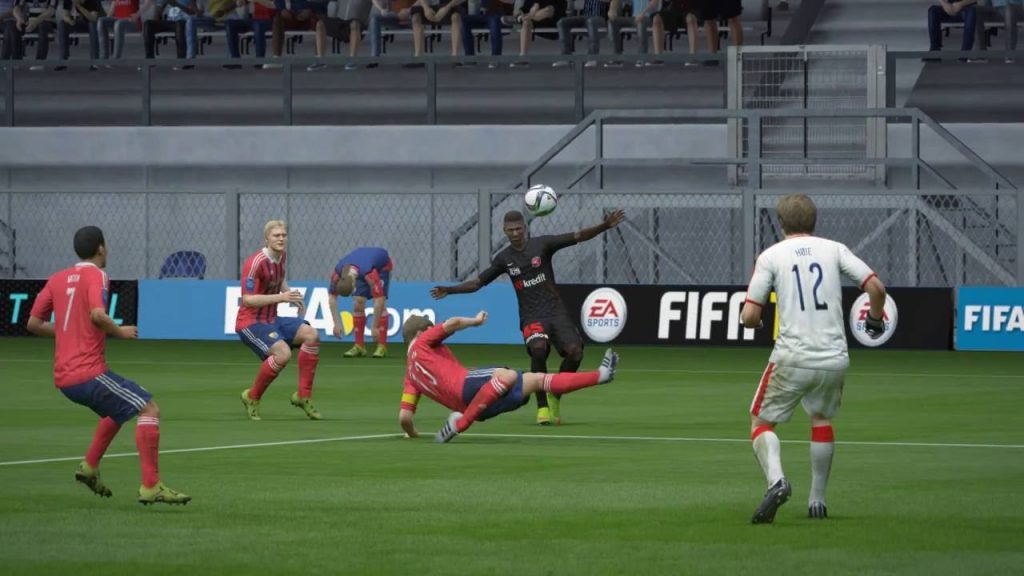 Fifa 16 - Top Corner Lob from the corner of the box