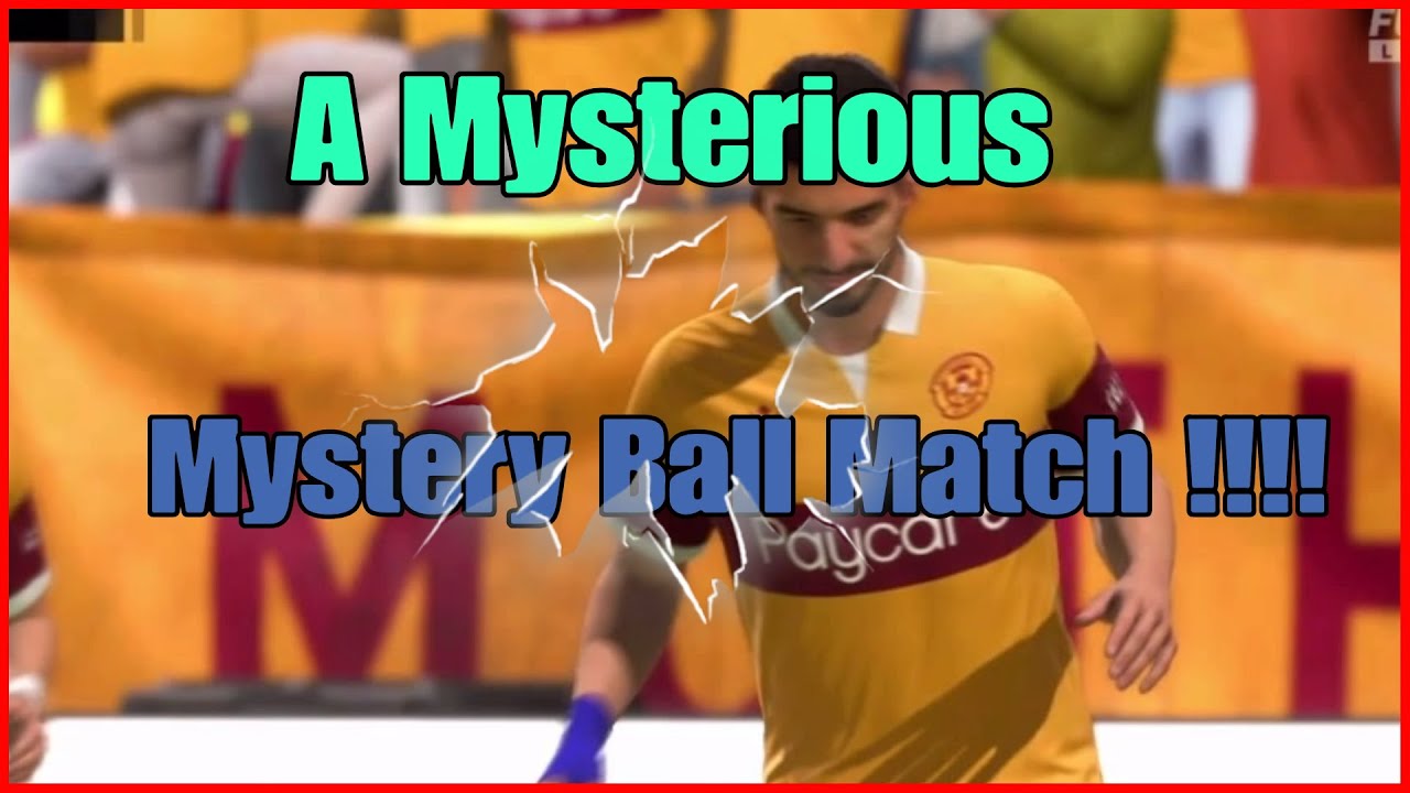 Fifa 21 || A MYSTERIOUS MYSTERY BALL GAME !!