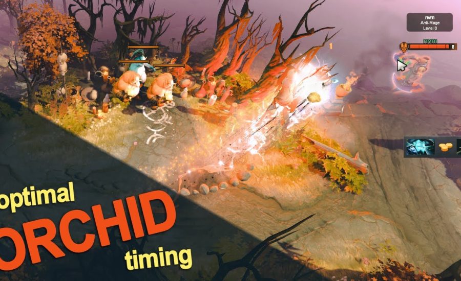 Flash Farming in Mid - a Quick Guide to a Quick Orchid | 7.27 Storm Spirit PoV | Dota 2 Guide