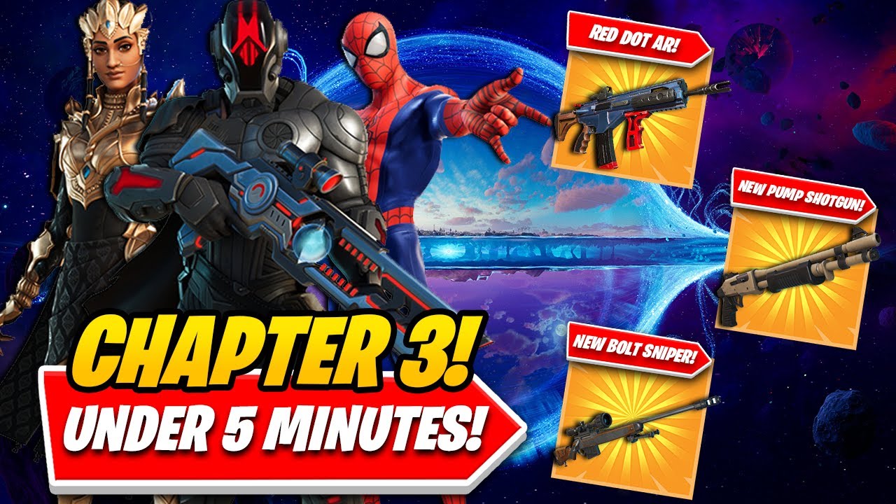 Fortnite CHAPTER 3 SEASON 1 Update Explained: EVERYTHING You NEED TO KNOW In UNDER 5 MINUTES!