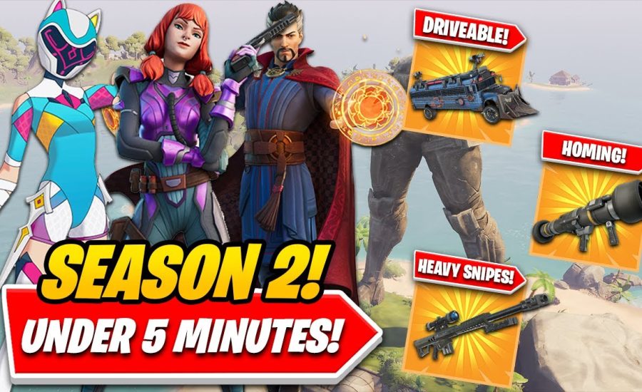 Fortnite CHAPTER 3 SEASON 2 Update Explained: EVERYTHING You NEED TO KNOW In UNDER 5 MINUTES!