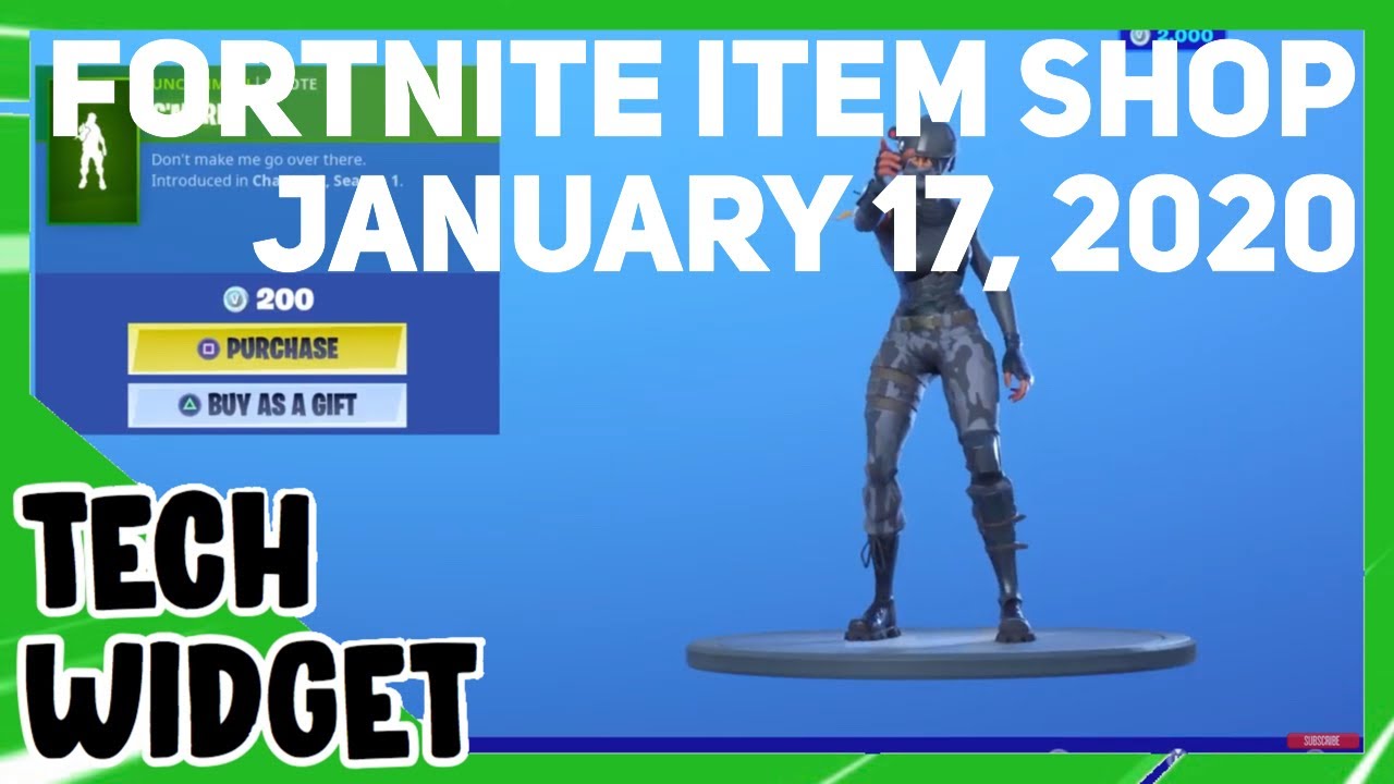 Fortnite Item Shop *NEW* C’MERE EMOTE AND MORE! [January 17, 2020] (Fortnite Battle Royale)