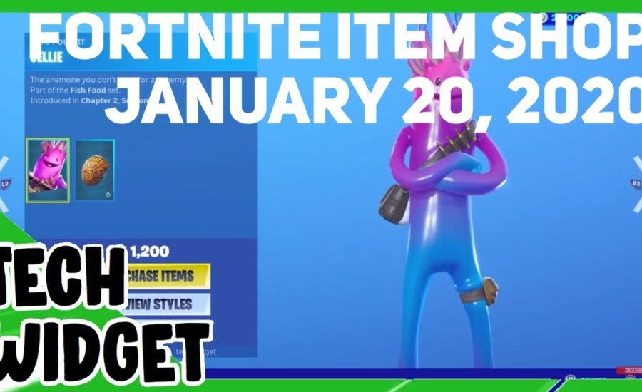 Fortnite Item Shop *NEW* JELLIE AND MORE! [January 20, 2020] (Fortnite Battle Royale)