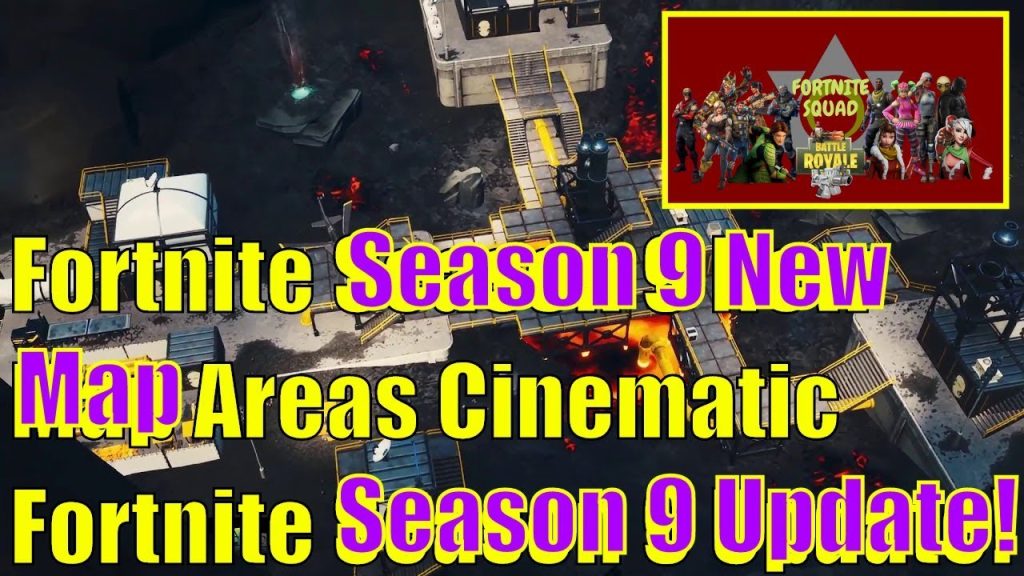 Fortnite Season 9 New Map Areas Cinematic Fortnite Battle Royale   Fortnite Season 9 Update!!!