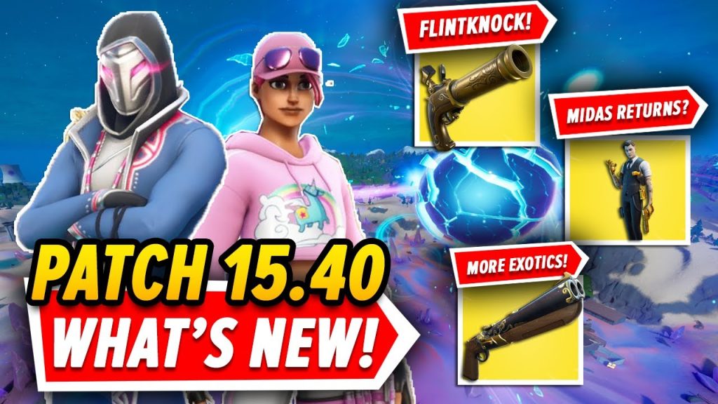 Fortnite Update 15.40: EVERYTHING You Need To Know In UNDER 5 MINUTES (Flintknock, Midas, & More!)