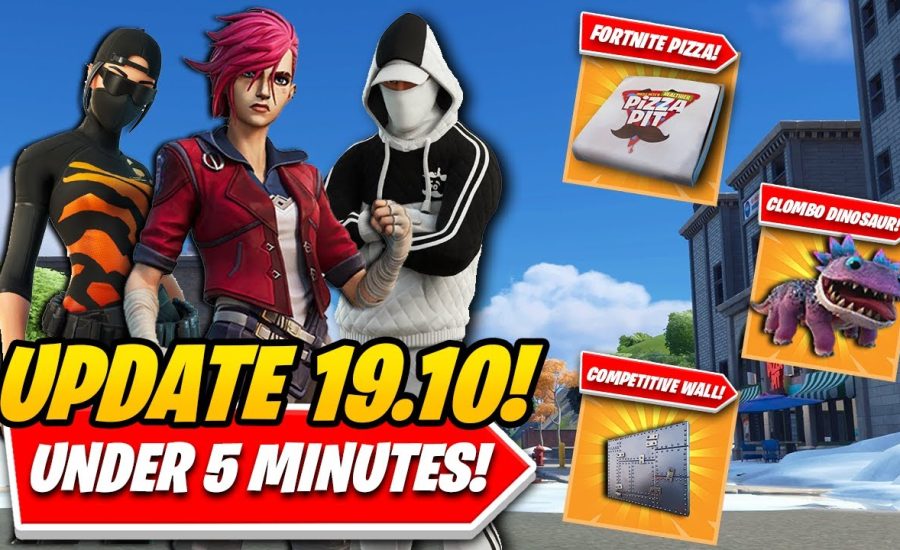 Fortnite Update 19.10 Explained EVERYTHING You NEED TO KNOW About TILTED TOWERS In UNDER 5 MINUTES