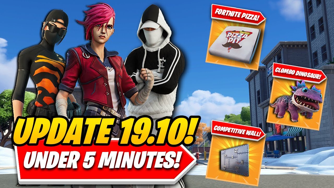 Fortnite Update 19.10 Explained EVERYTHING You NEED TO KNOW About TILTED TOWERS In UNDER 5 MINUTES