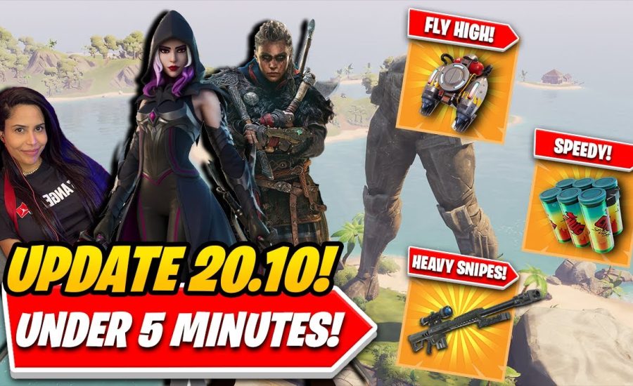 Fortnite Update 20.10: The JETPACK UPDATE EXPLAINED In Under 5 MINUTES!