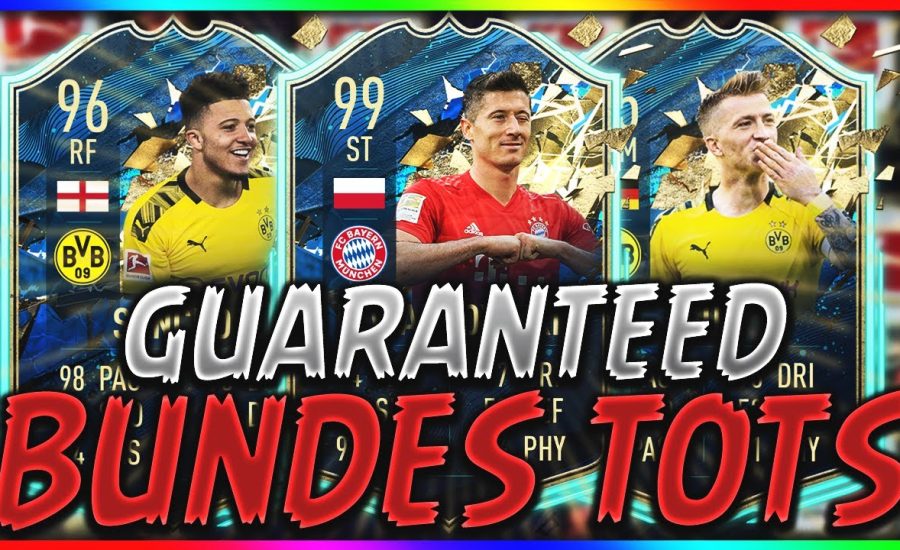 GUARANTEED BUNDESLIGA TOTS SBC! INVESTING AND ICON REFRESH TODAY? FIFA 20 Ultimate Team