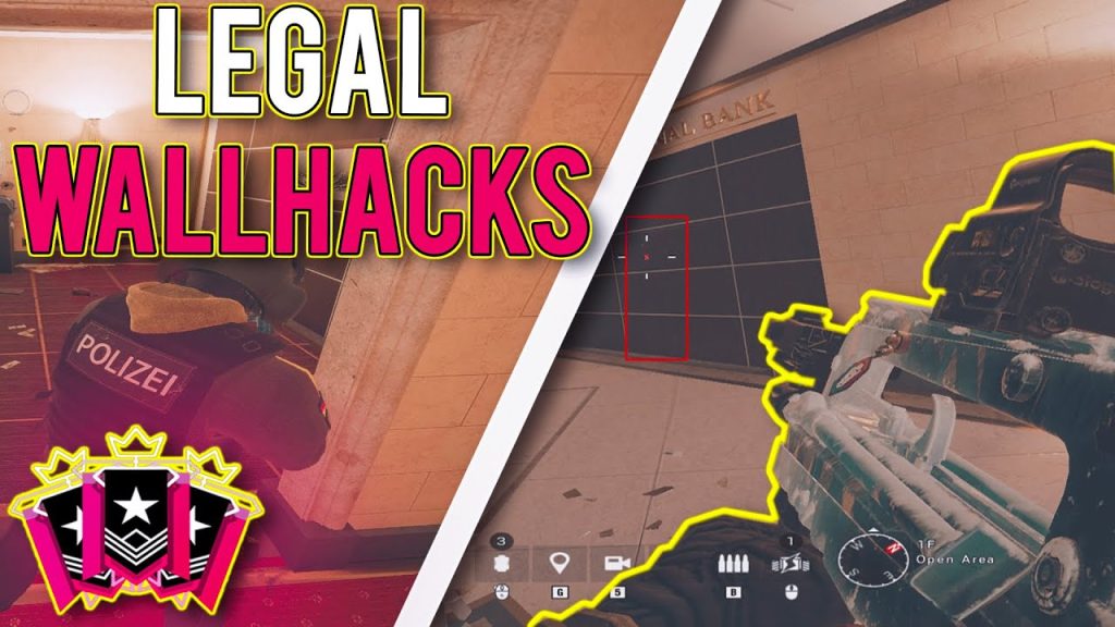 Game Sense = Legal WALL HACKS - Rainbow Six Siege