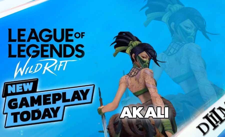 Gameplay League of Legends Wild Rift : "Akali" Full Game #37