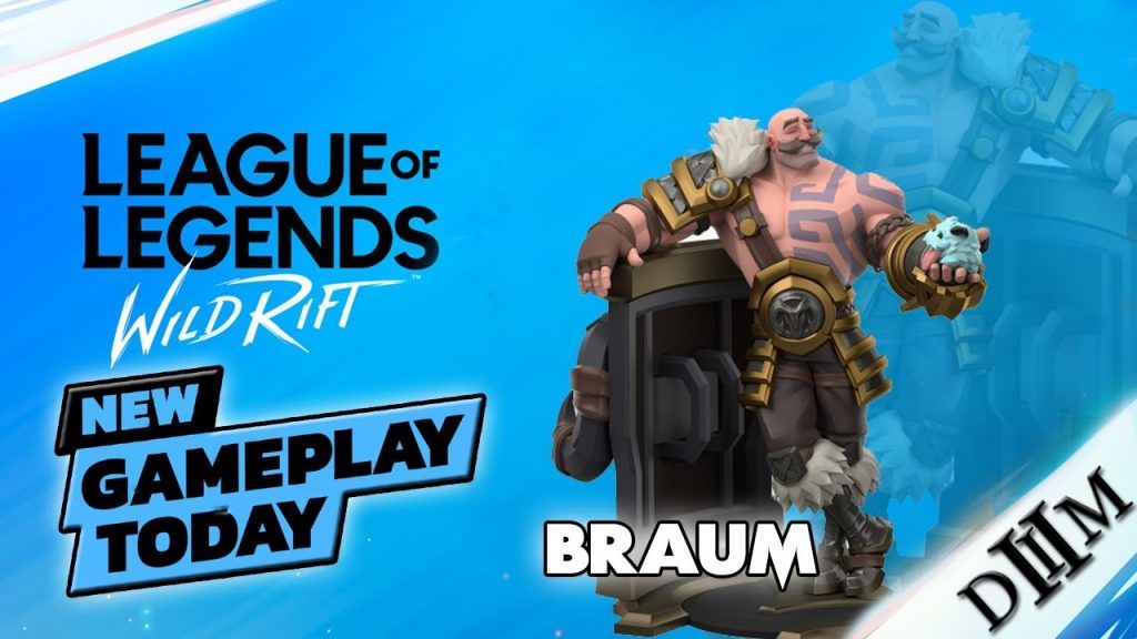 Gameplay League of Legends Wild Rift : "Braum" Full Game #27